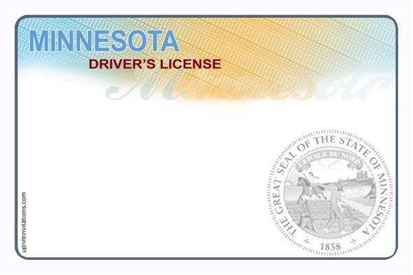 drivers licence id template